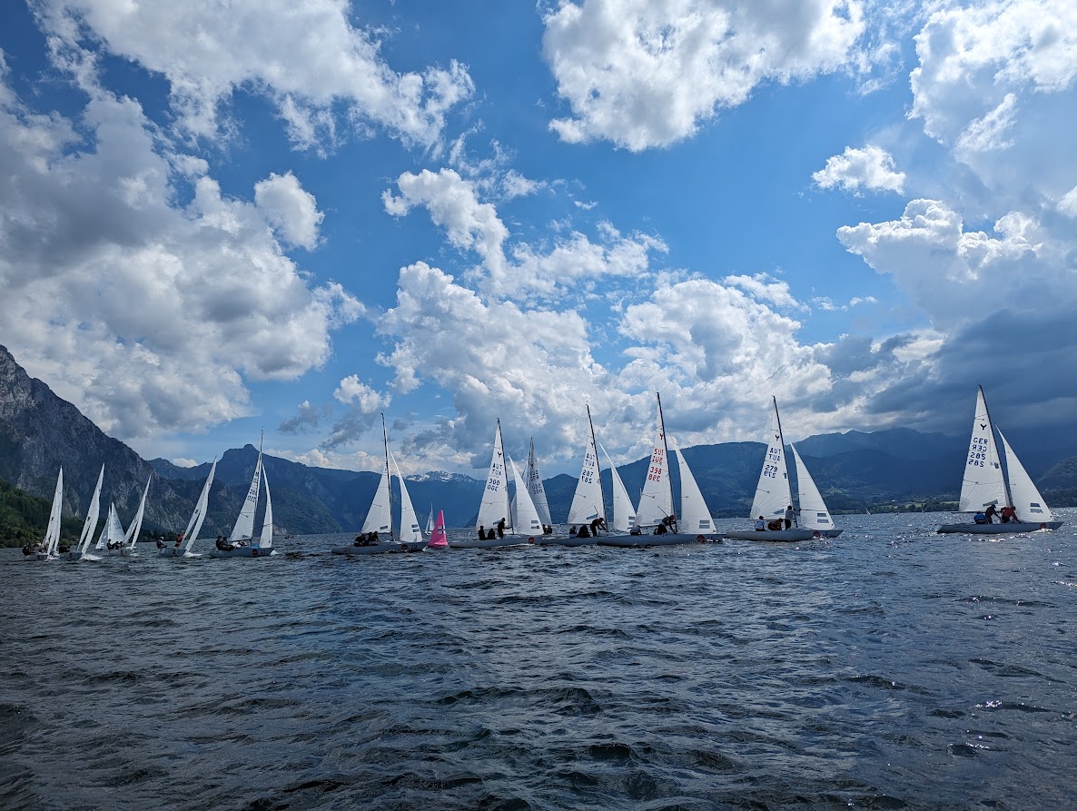  Yngling  World Championship 2024  Traunsee AUT  Day 1