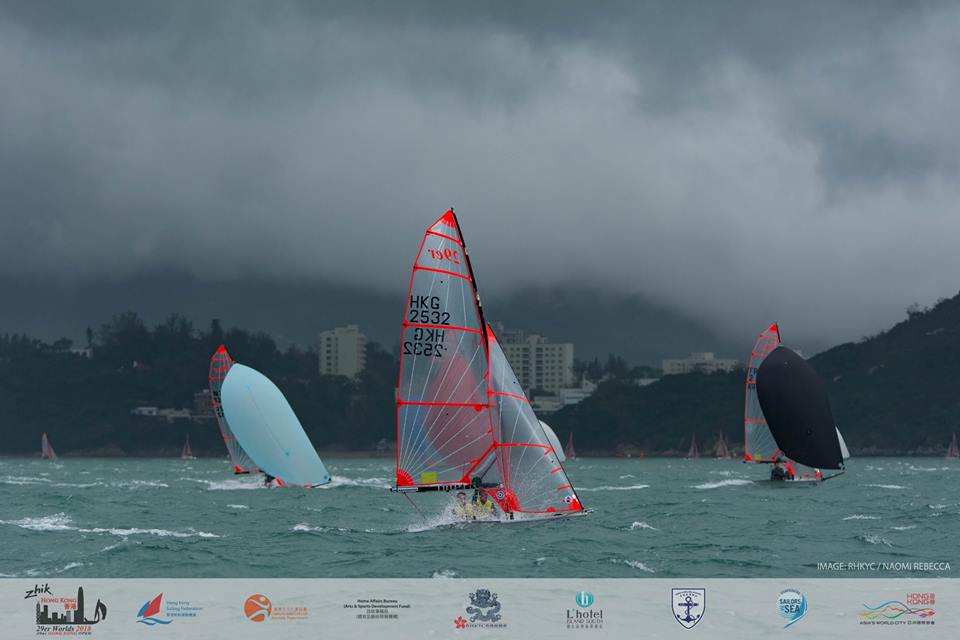  29er  World Championship 2018  Hong Kong HKG  Day 6, best NorAms on 12tha and 13th