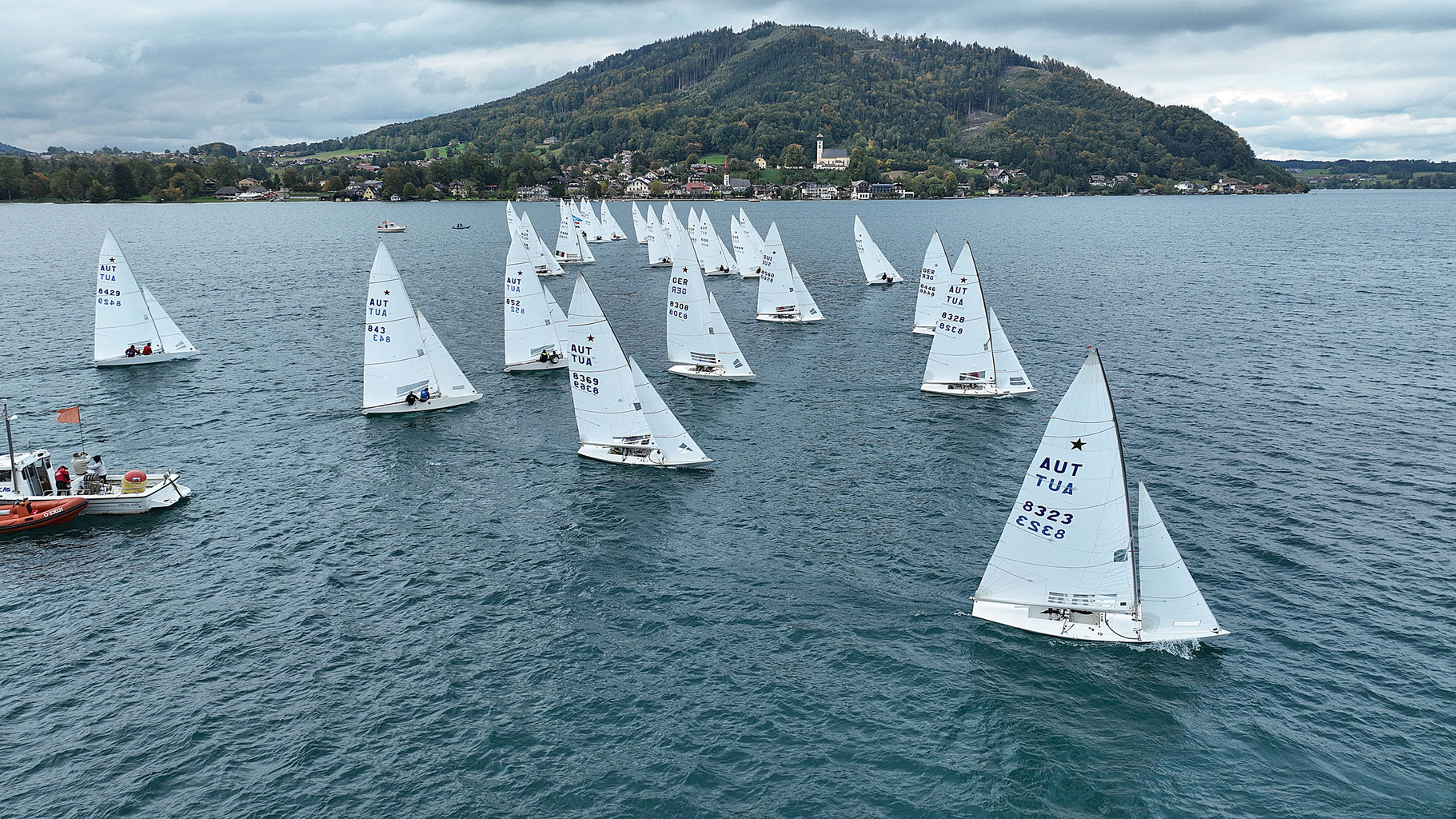  Star  European Championship  Attersee AUT  Day 1