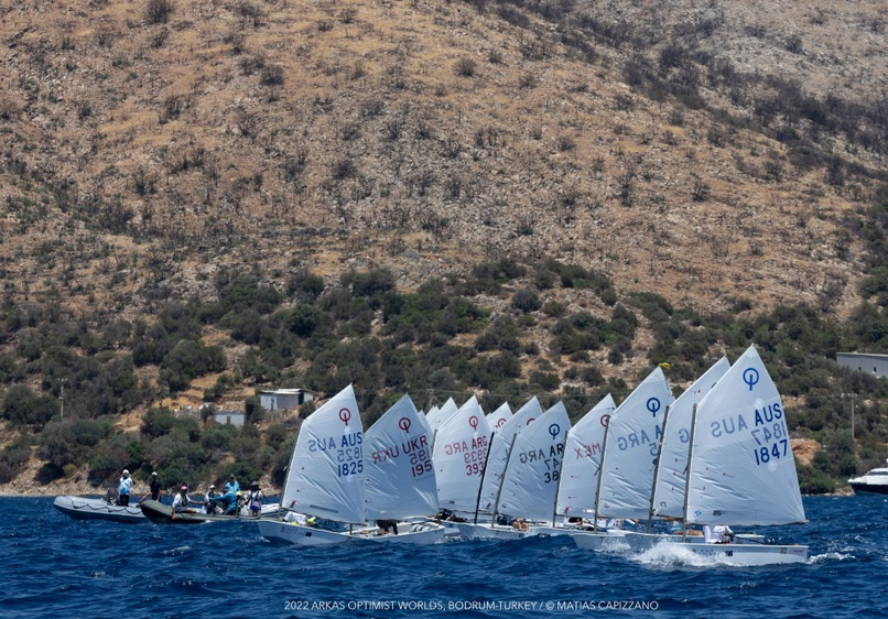  Optimist  World Championship 2022  Bodrum TUR  First races today
