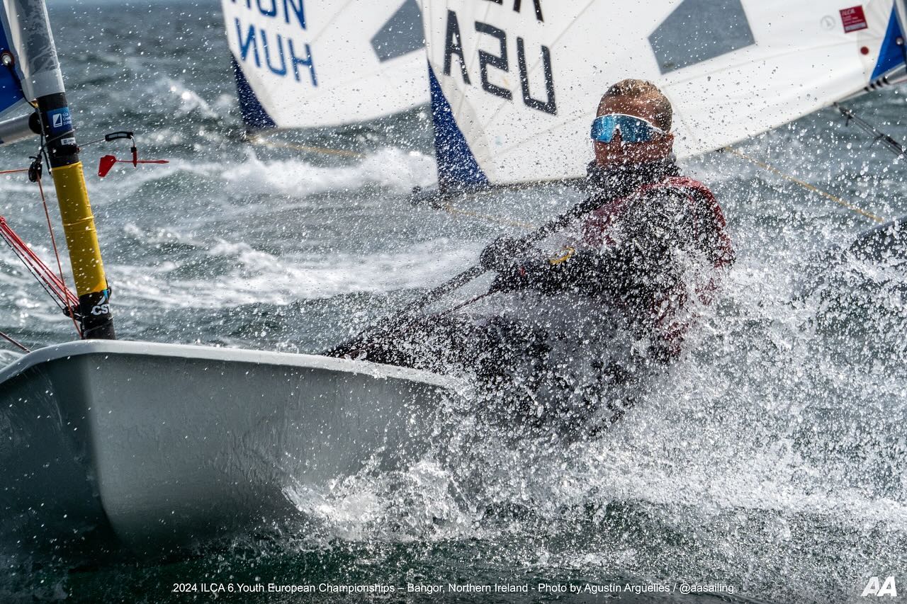  ILCA 6  Junior European Championship 2024 Bangor GBR  Final results