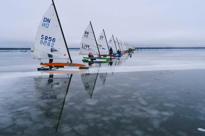  Ice Sailing  Grand Masters  Saekylae FIN  Day 2