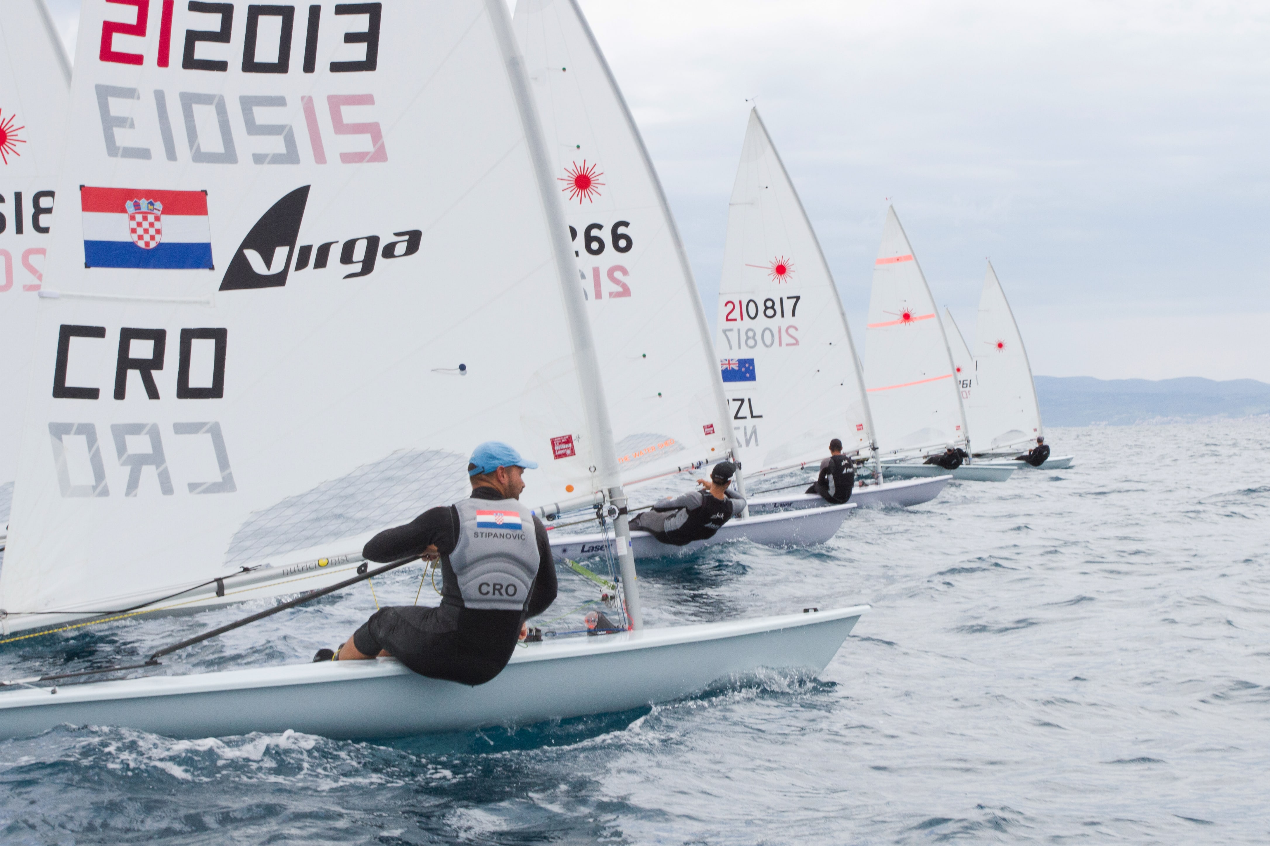  Laser Standard  World Championship 2017  Split CRO  Start today, with NorAm participants