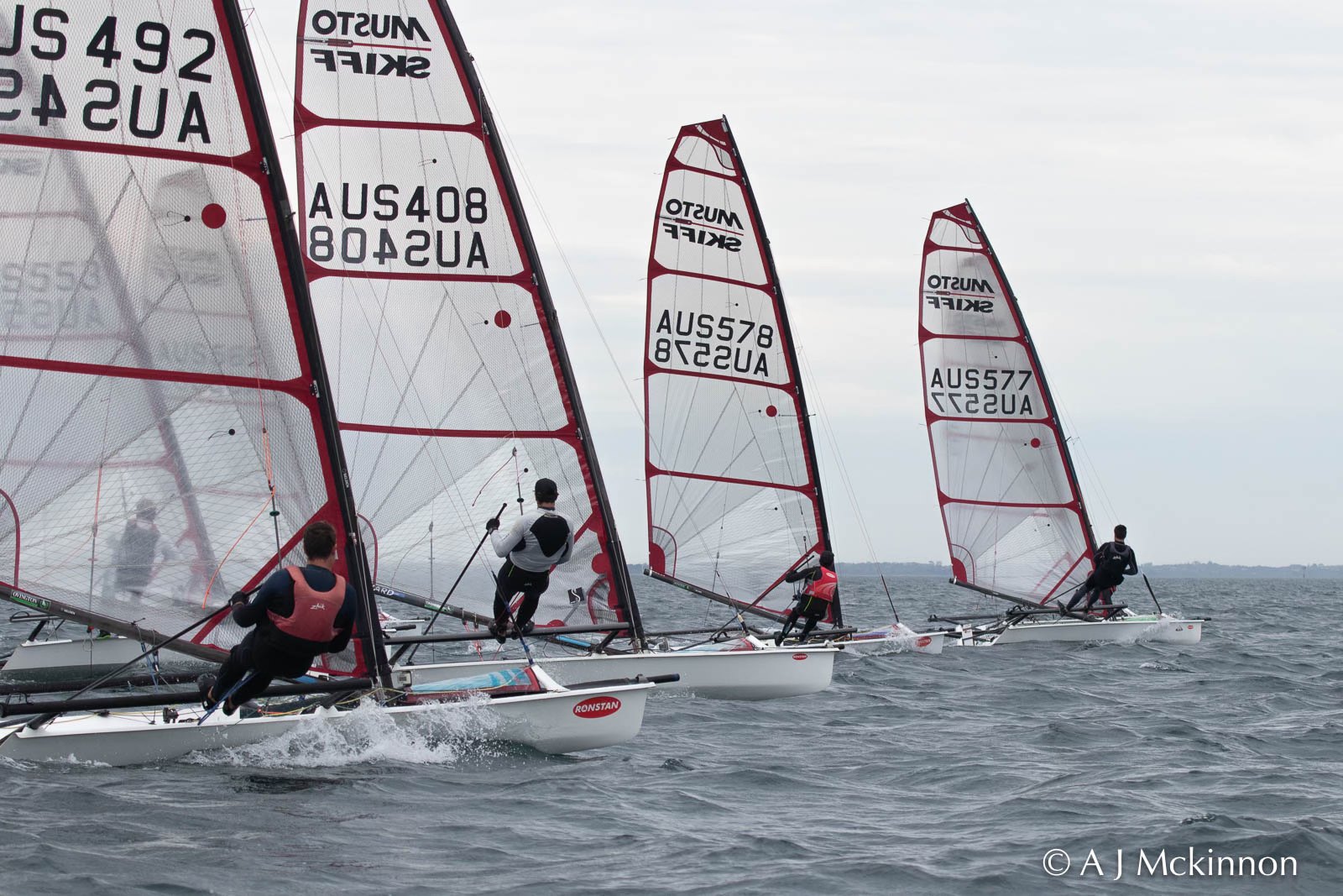  Musto Skiff  World Championship 2025  Sydney AUS  Day 2