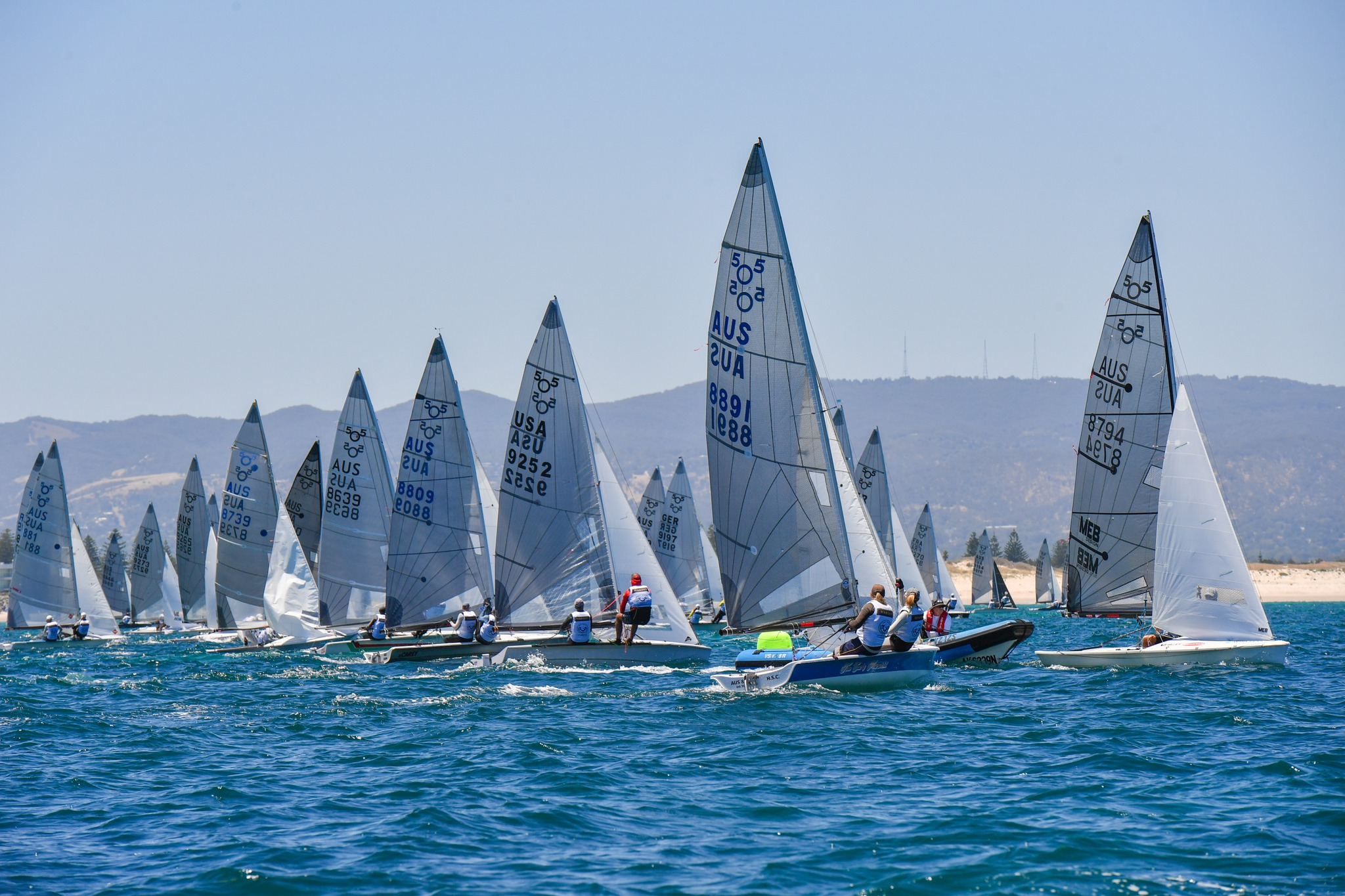  5o5  World Championship 2025  Adelaide AUS  Day 3