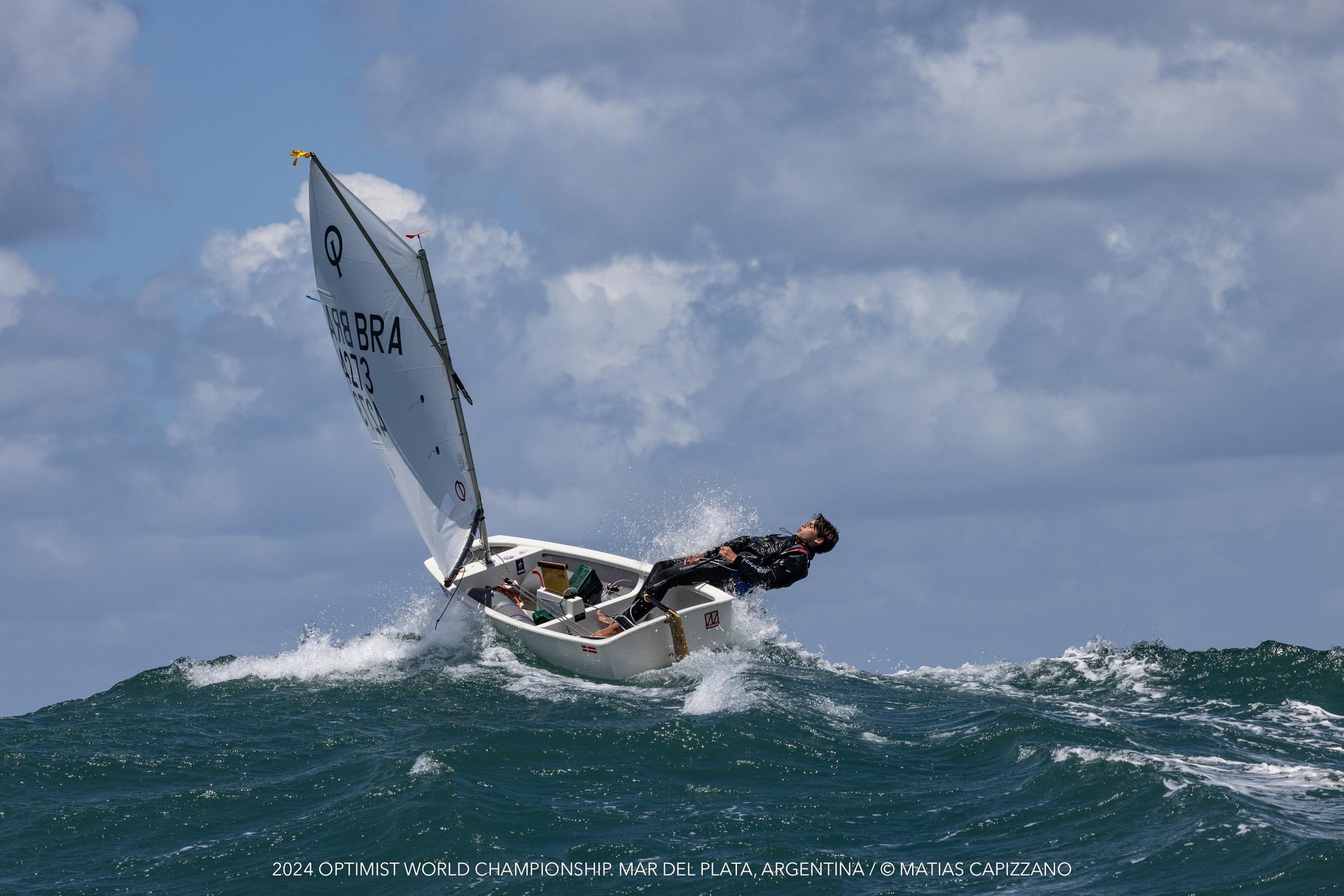  Optimist  World Championship 2024  Mar del Plata ARG  Day 1