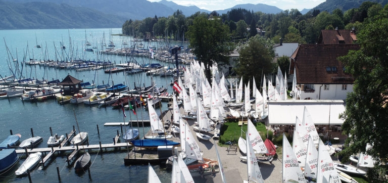  Laser  Europacup 2020  Attersee  No wind