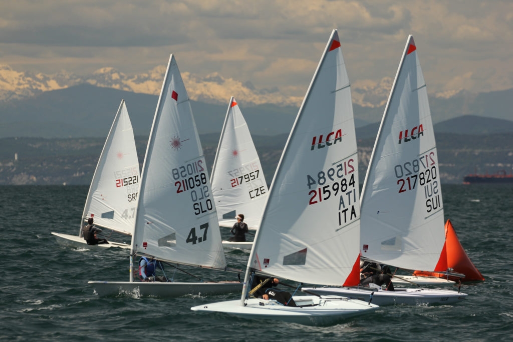  ILCA  Europacup 2021  Act 1  Koper SLO  Final results  the Swiss