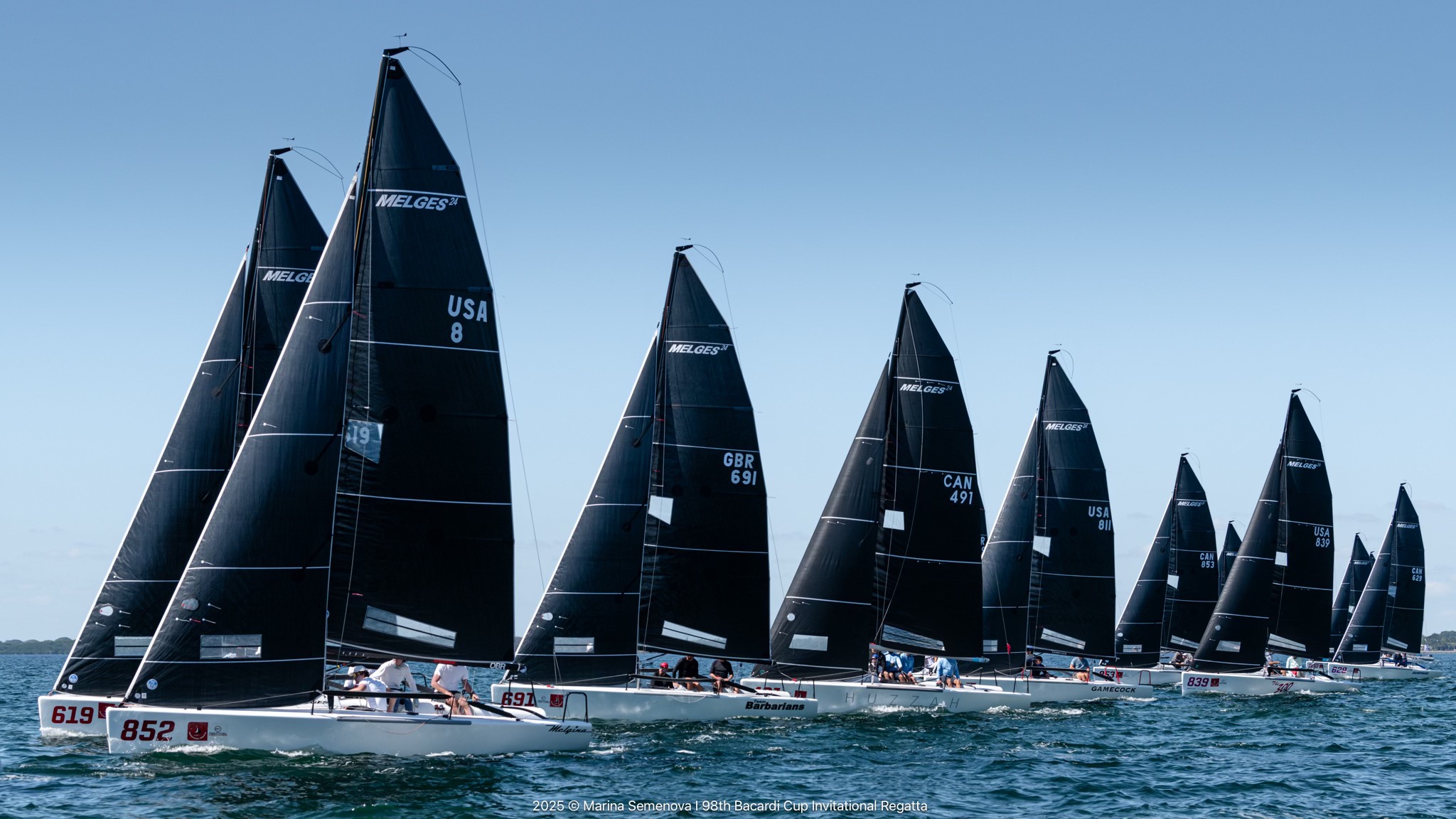  J/70, Melges 24, Snipe, VXOne, Viper  Bacardi Invitational  Miami FL, USA  Final results