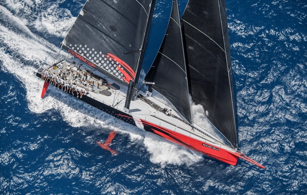  Northatlantic Record  New York USA  Day 5  'Comanche' to arrive today by noon