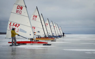  Ice Sailing - DN European Championship - Lake Pyhäjärvi FIN  - Premières régates aujourd'hui