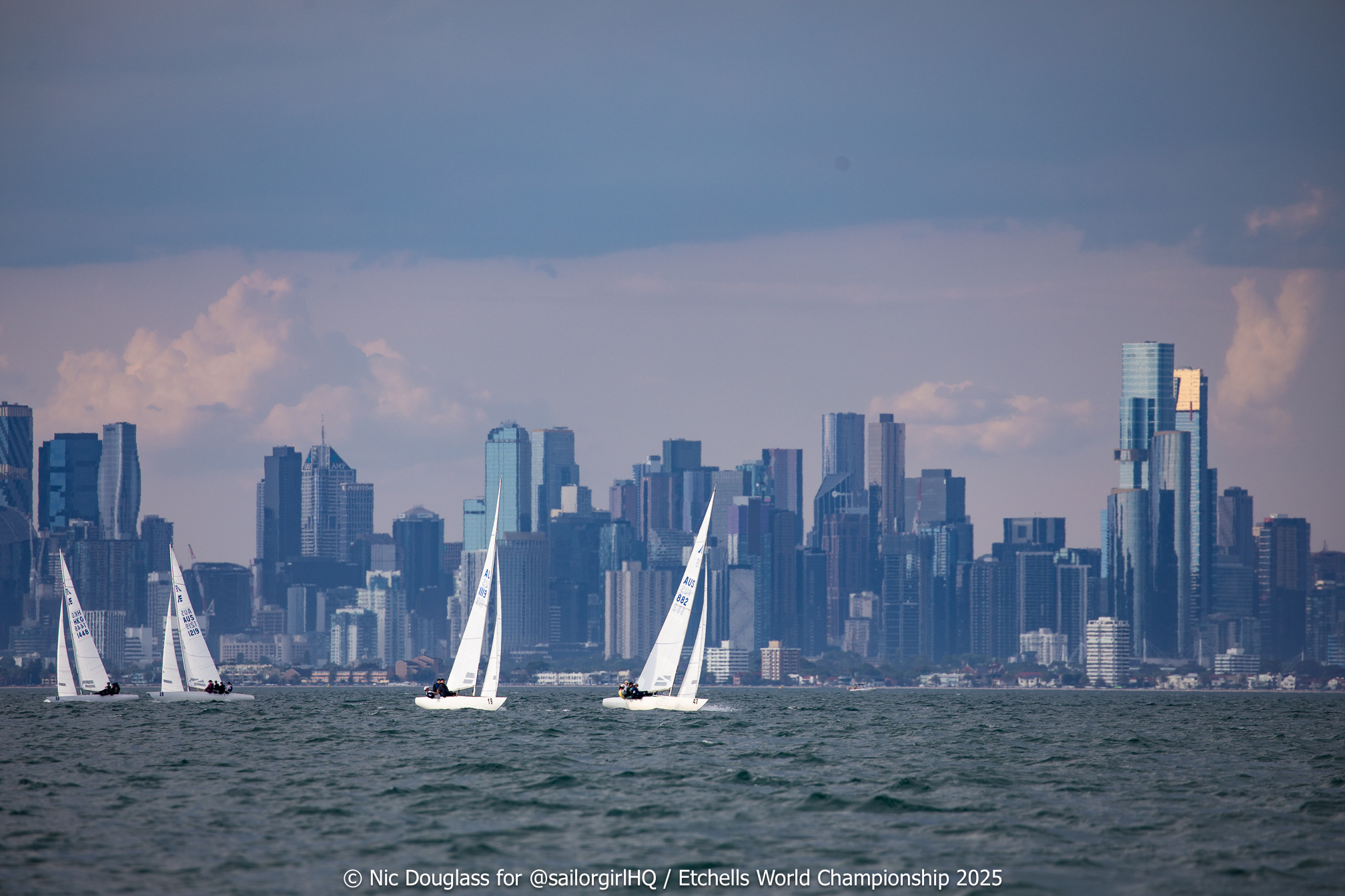  Etchells - World Championship 2025 - Brighton AUS - Final results