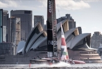  F50-Catamaran - Sail GP - Act 1 - Sydney AUS - first unofficial trainings
