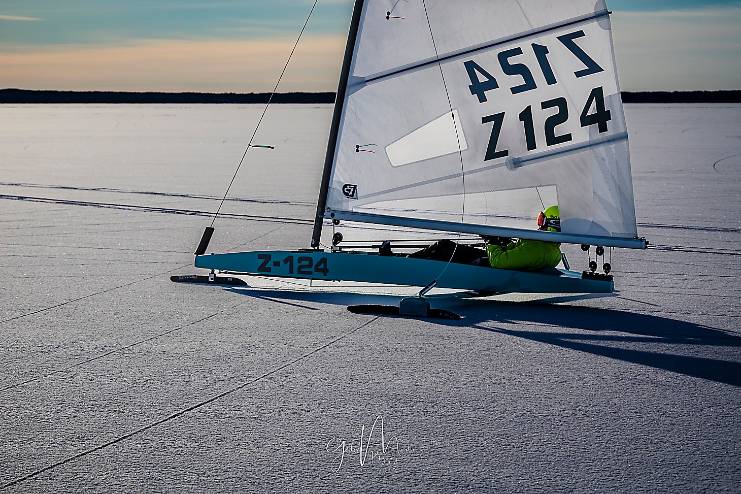  Ice Sailing - DN European Championship - Lake Pyhäjärvi FIN