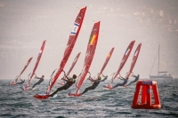  iQFoil-Windsurf - International Games 2020 - Campione del Garda ITA - Final results - Victories for Sebastian Kördel GER and Noy Driham ISR, Sarah Hall USA 47th