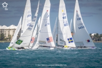  Star - Star Sailors League 2019 - Finals - Nassau BAH - Day 1, Melleby NOR/Revkin USA first leaders