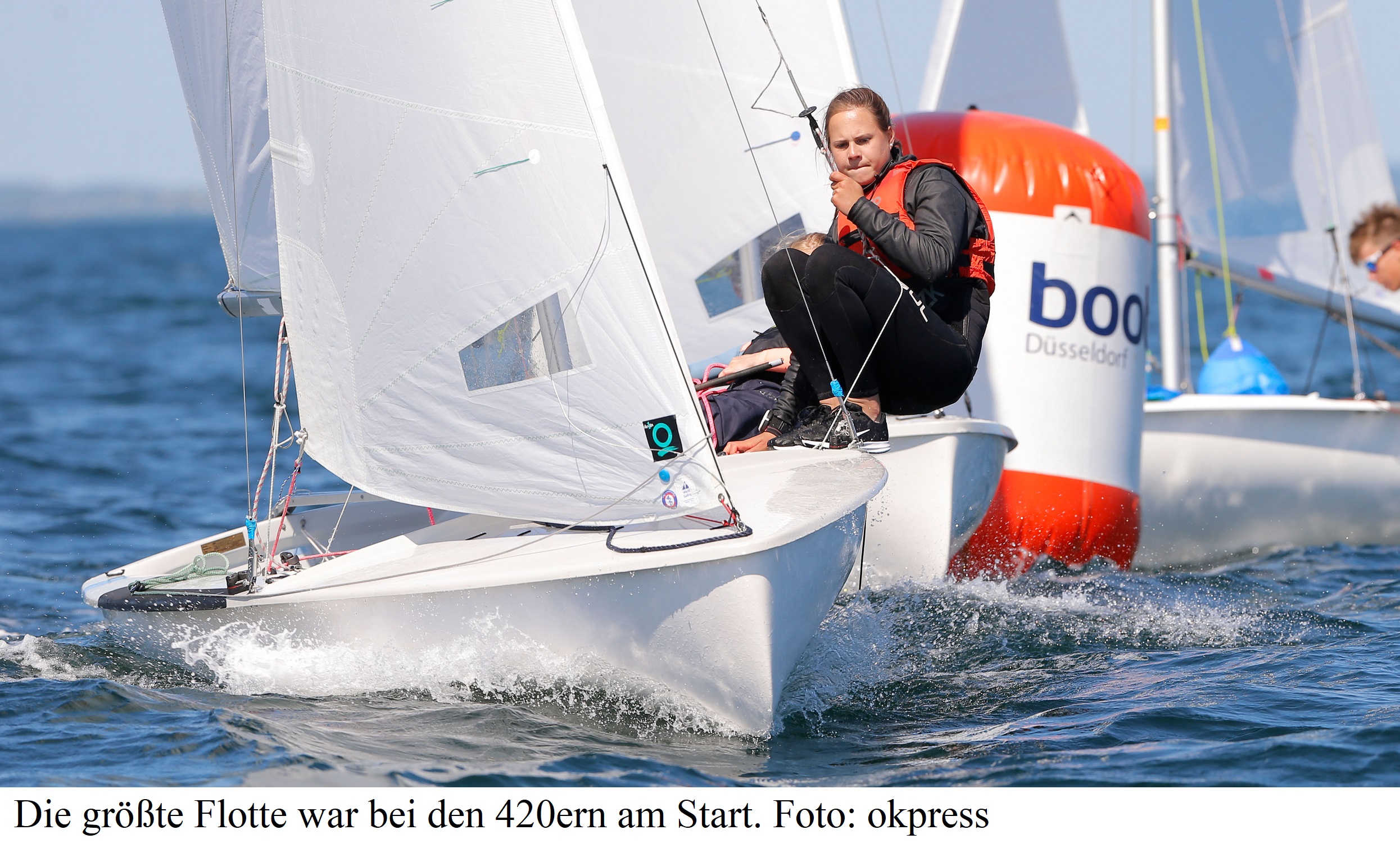  29er, 420, ILCA, Europe - Young Europeans Sailing - Kiel GER - Day 1